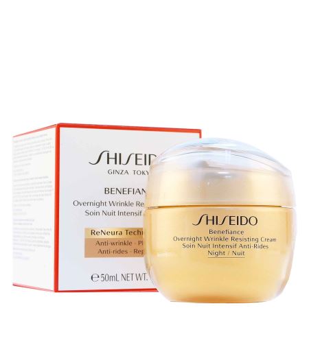 Shiseido Benefiance нощен крем против бръчки 50 мл