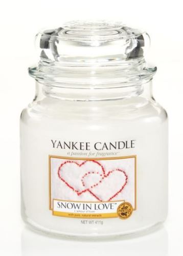 Yankee Candle Snow in Love ароматна свещ 411 гр