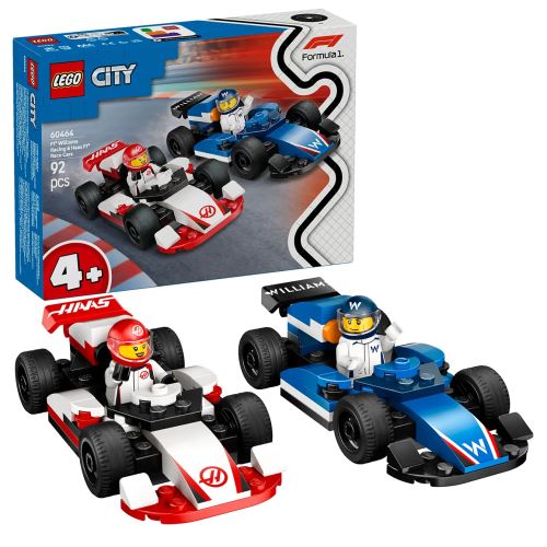 LEGO® City 60464 Състезателни коли F1® Williams Racing и Haas F1®