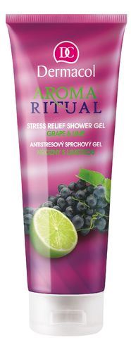 Dermacol Aroma Ritual Shower Gel Grape&Lime душ гел за жени 250 мл