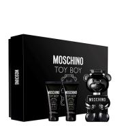 Moschino Toy Boy подаръчен комплект за мъже парфюмна вода 50 ml + душ гел 50 ml + балсам за след бръснене 50 ml
