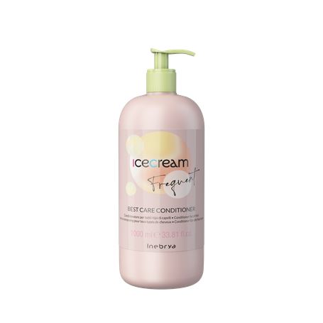 INEBRYA Ice Cream Frequent Best Care Conditioner балсам за всеки тип коса 1000 мл