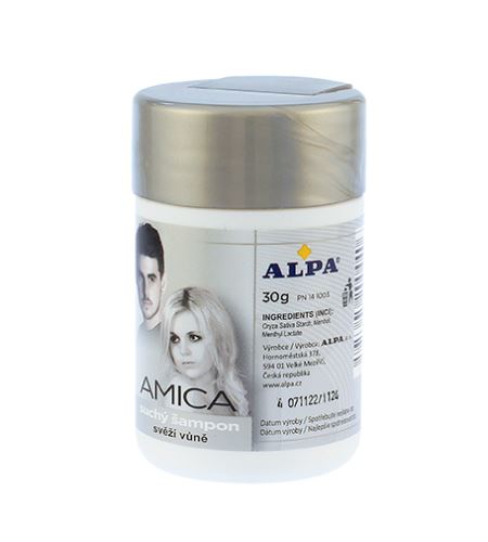 Alpa Amica сух шампоан свеж аромат 30 гр