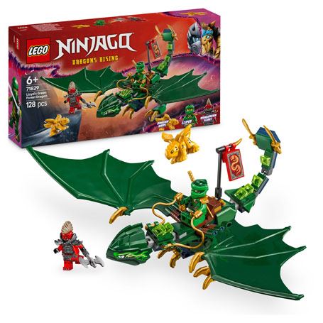 LEGO® NINJAGO® 71829 Зелен горски дракон на Лойд
