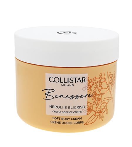 Collistar Benessere Neroli and Helichrysum копринено мек крем за тяло 200 мл