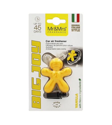 Mr&Mrs Fragrance Big Joy Vanilla автомобилен аромат