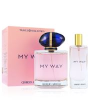 Giorgio Armani My Way подаръчен комплект за жени парфюмна вода 90 ml + парфюмна вода 15 ml