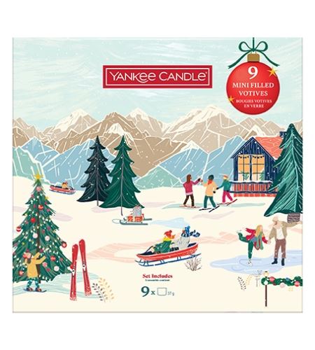 Yankee Candle Christmas Collection вотивна свещ glass 9x37 гр