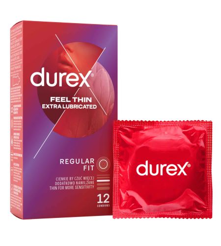 Durex Feel Thin Extra Lubricated презервативи