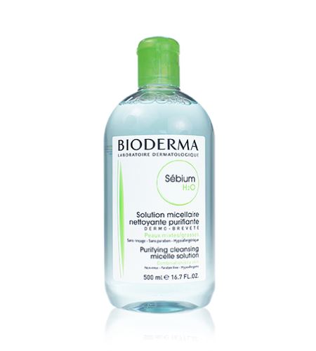Bioderma Sebium H2O мицеларна вода за лице за мазна кожа за жени