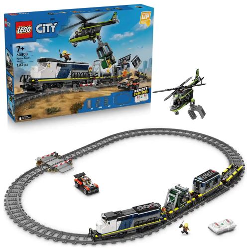 LEGO® City 60508 Обир на полицейски влак