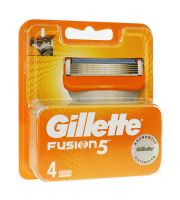Gillette Fusion сменяеми глави за мъже 4 бр