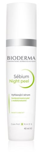 Bioderma Sébium Night Peel нощно ексфолиращо серум срещу несъвършенства на кожата 40 мл