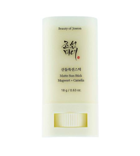 Beauty Of Joseon Matte Sun Stick Mugwort + Camelia слънцезащитен стик SPF 50+ 18 гр