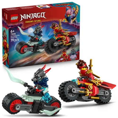 LEGO® NINJAGO® 71838 Състезанието с мотоциклети на Кай