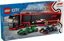 LEGO® City 60445 Камион от F1® с коли RB20 и AMR24 от F1® (2)