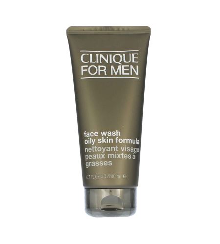 Clinique For Men™ Oil Control Face Wash почистващ гел за нормална до мазна кожа за мъже 200 мл