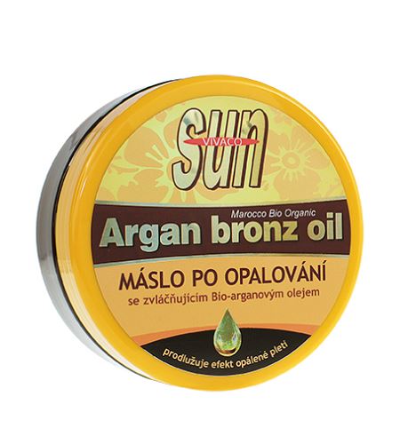 Vivaco SUN Argan Bronz Oil масло за след слънчева баня с био арганово масло 200 мл
