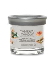 Yankee Candle Woodland Weekend Memories малка чаша с надпис 122 гр
