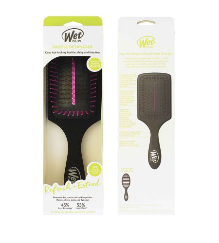 Wet Brush Refresh + Extend Paddle Detangler Четка за коса Black