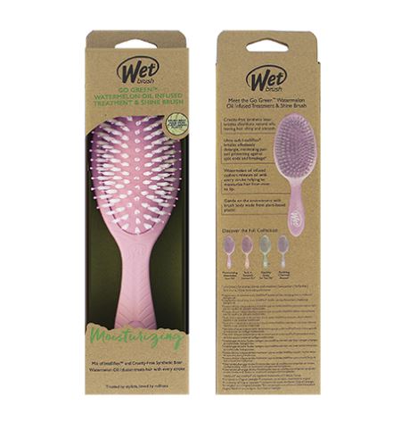 Wet Brush Go Green Treatment & Shine Brush Четка за коса