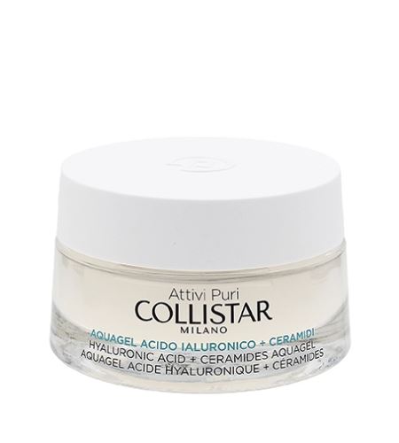 Collistar Attivi Puri Hyaluronic Acid + Ceramides хидратиращ крем-гел с осветяващ ефект с хиалуронова киселина 50 мл