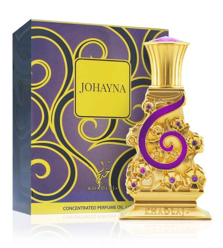Khadlaj Johayna Purple парфюмирано масло унисекс 20 мл