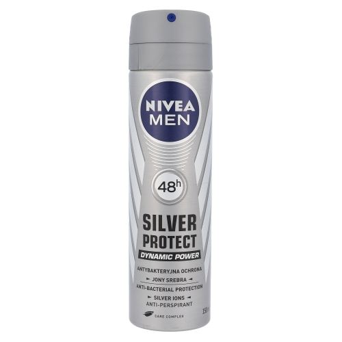 Nivea Men Silver Protect 48h антиперспирант-спрей за мъже 150 мл