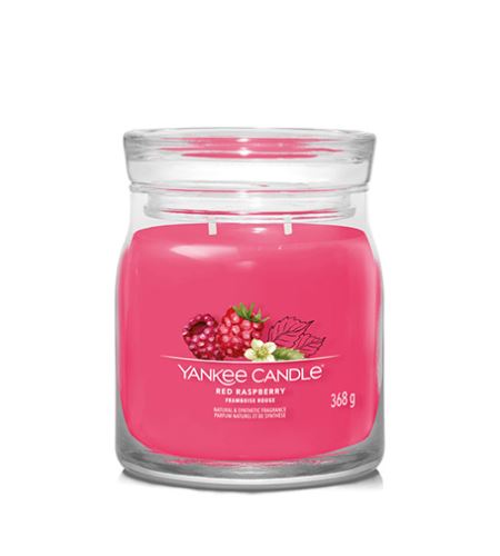 Yankee Candle Signature Red Raspberry ароматна свещ 368 гр