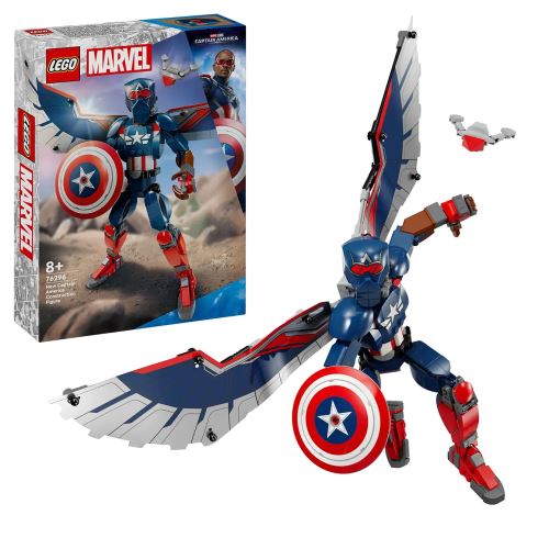 LEGO® Marvel 76296 Нова фигура за изграждане Капитан Америка