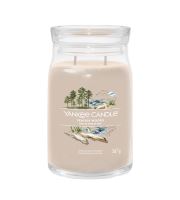 Yankee Candle Seaside Woods голяма свещ с надпис 567 гр