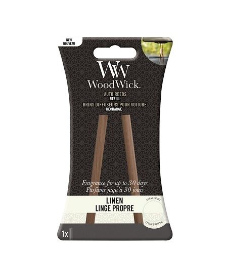 WoodWick Linen резервни пръчки за ароматни дифузери 10 гр