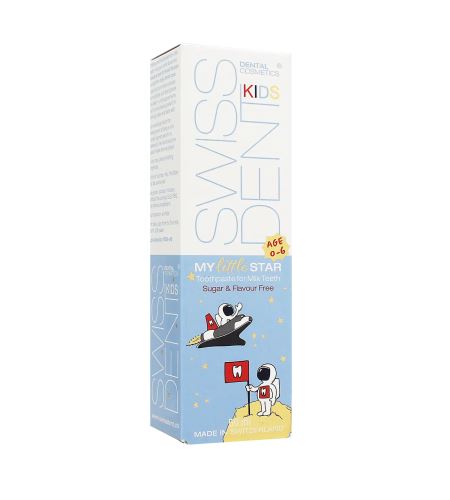 Swissdent KIDS My Little Star паста за млечни зъби за деца 50 мл