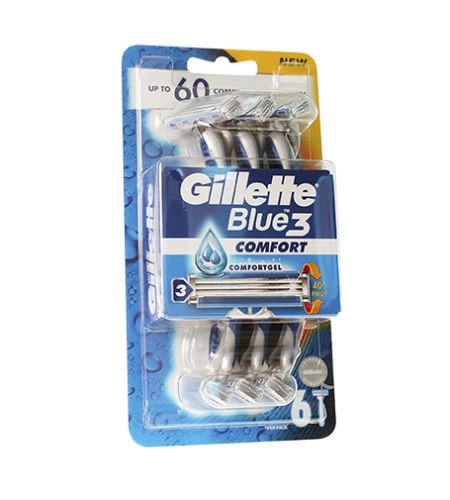 Gillette Blue3 Еднократни самобръсначки за мъже