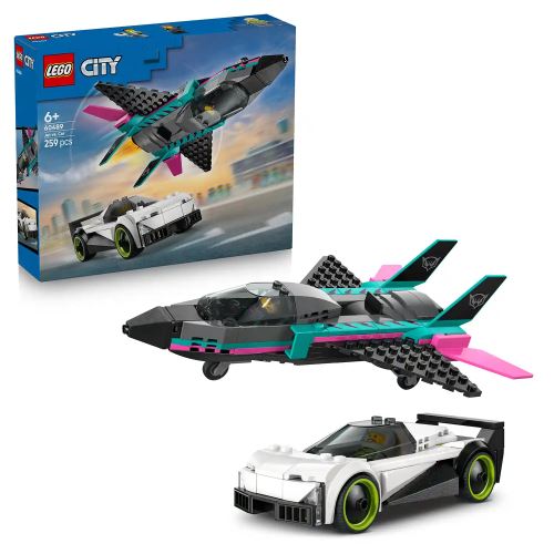 LEGO® City 60489 Джет срещу кола