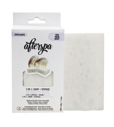 AfterSpa Mother of Pearl Soap Sponge многофункционална сапунена гъба 120 гр