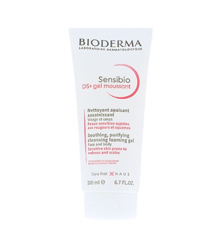 Bioderma Sensibio DS+ почистващ гел за чувствителна кожа 200 мл