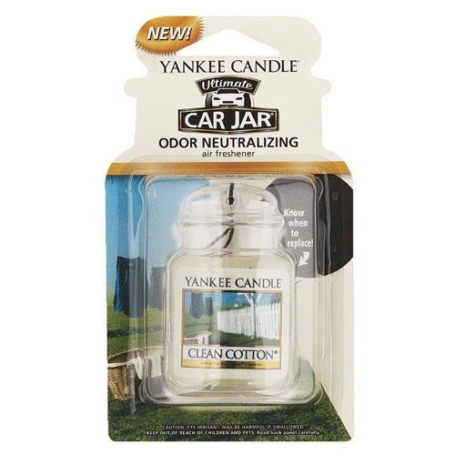 Yankee Candle GEL.TAG Clean Cotton ароматизирана свещ 1 бр