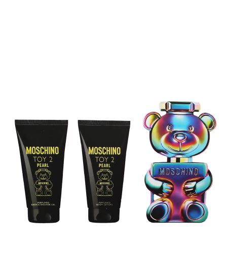 Moschino Toy 2 Pearl подаръчен комплект унисекс parfémovaná voda 50 ml + tělové mléko 50 ml + sprchový gel 50 ml