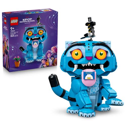Дерпи Тайгър и Сузи Бърд от серията LEGO® KPop Demon Hunters