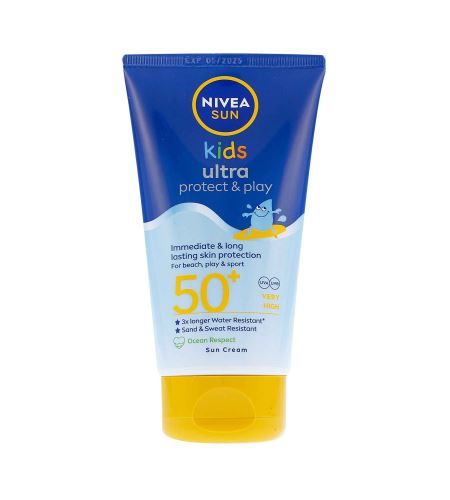 Nivea Sun Kids Ultra Protect & Play mléko na opalování SPF 50+ 150 ml