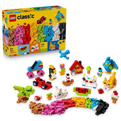LEGO® Classic Творчески цветни тухлички, играчка за построяване 11045