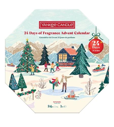 Yankee Candle 24 Days of Fragrance Адвент календар 2025 Адвент календар венец