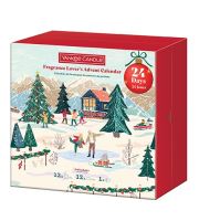 Адвент календар Yankee Candle за любителите на аромати 2025, книга с адвент календари