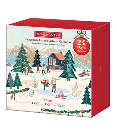 Адвент календар Yankee Candle за любителите на аромати 2025, книга с адвент календари