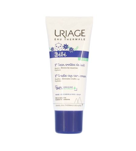 URIAGE Bébé 1st Cradle Cap Care Cream успокояващ крем за деца 40 мл