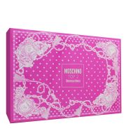 Moschino Toy 2 Bubble Gum подаръчен комплект за жени toaletní voda 100 ml + tělové mléko 100 ml + sprchový gel 100 ml + toaletní voda 10 ml (1)