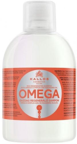 Kallos Omega регенериращ шампоан 1000 мл