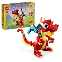 LEGO® Creator 3 v 1 31145 Червен дракон