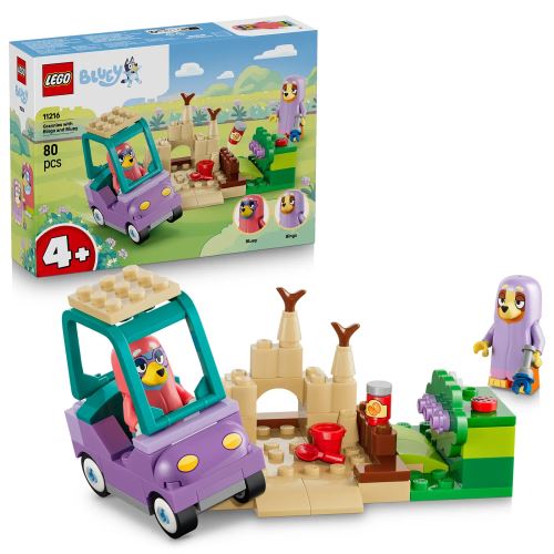 Играчка за конструиране LEGO® Bluey Бабите с Бинго и Блуи 11216